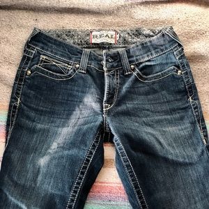 Ariat bootcut jeans dark wash
